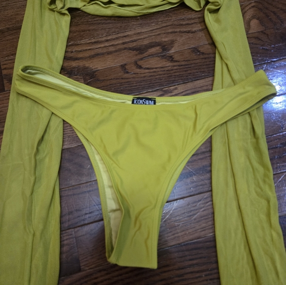 Bikini Bathing Suit 3 Piece Suit - Picture 5 of 10